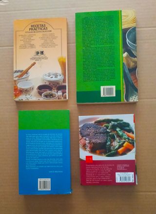 Libros cocina. Los 4x5€