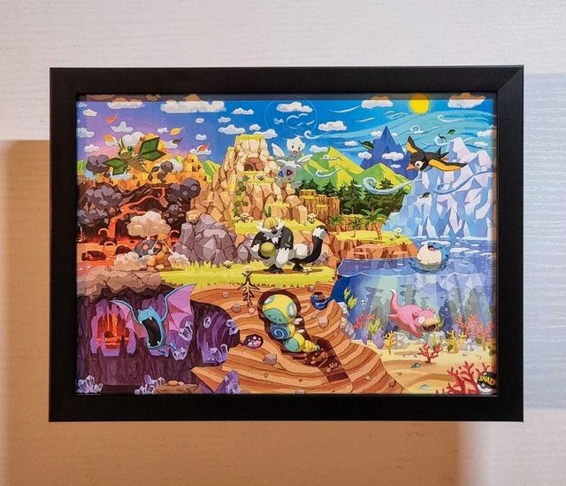 Cornice olografica Teeziro 13×18 Pokémon art