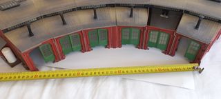 Maqueta cochera trenes Vollmer 5754