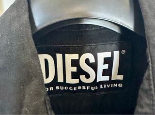 Camisa Diesel negra sin mangas - Talla L