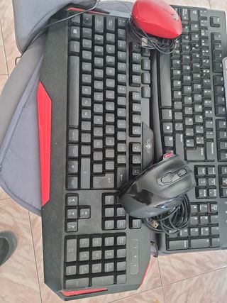 Lote 3 teclados + 2 ratones 