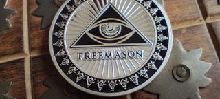 Medalla masónica: Virtus Junxit Mors Non Separavit