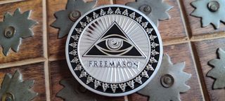 Medalla masónica: Virtus Junxit Mors Non Separavit