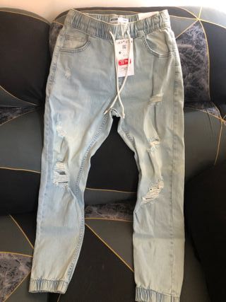 Pantalones jogger vaqueros | XS