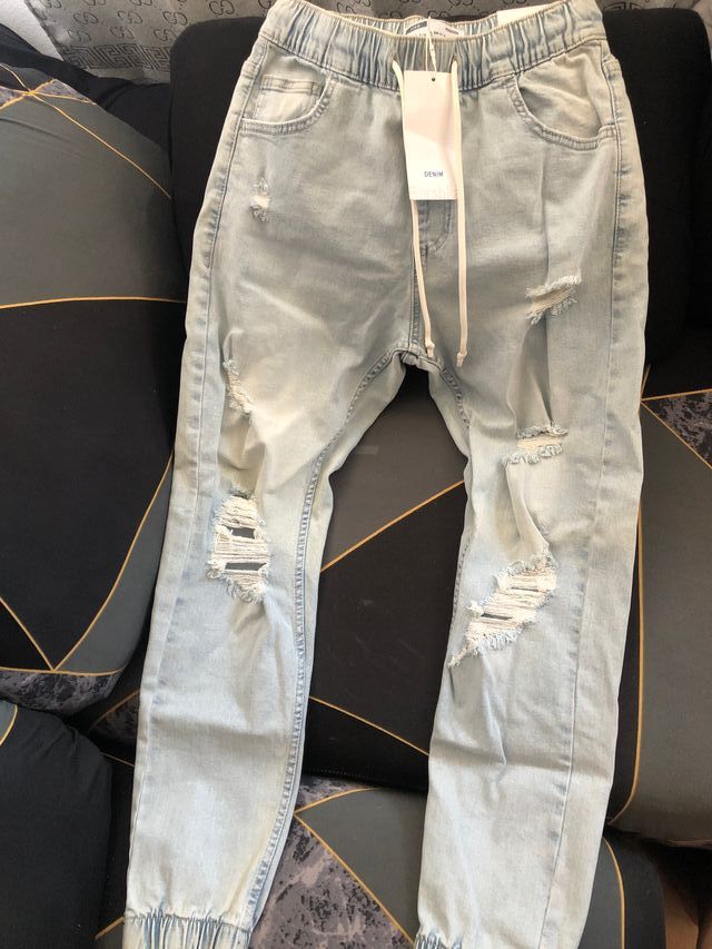 Pantalones jogger vaqueros | XS