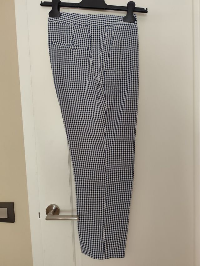 Pantalones cuadros vichy Zara mujer