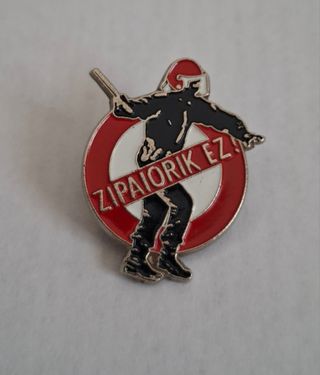 Pin Anti-Ertzaina País Vasco