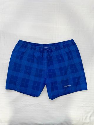 Bañador Burberry azul cuadros Logo Bordado M 44