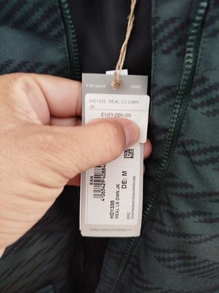 Plumífero Adidas Real Madrid - Chaqueta plumifero