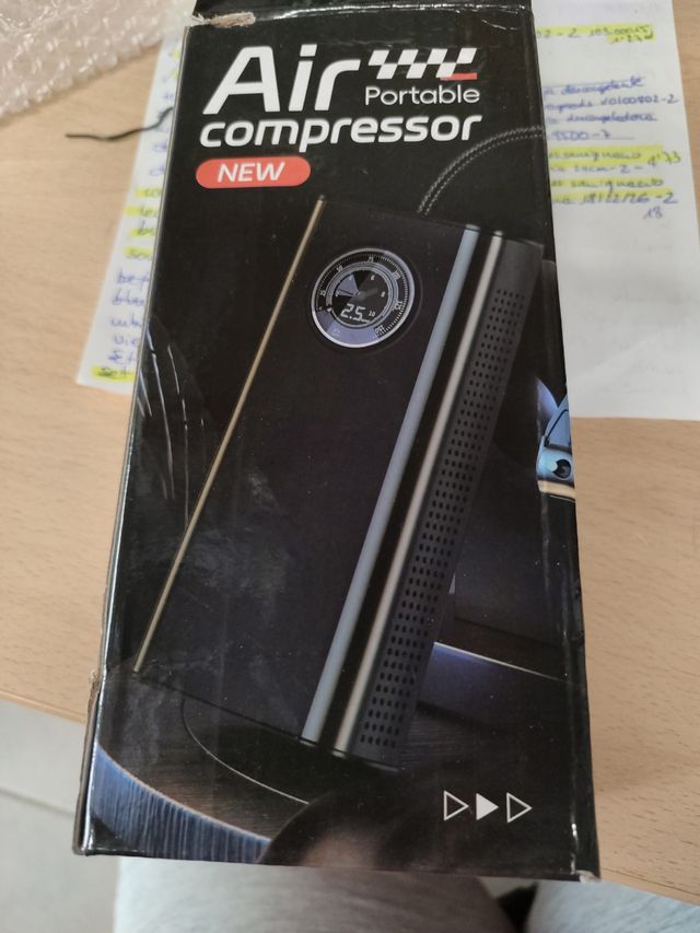 Compresor aire portátil USB