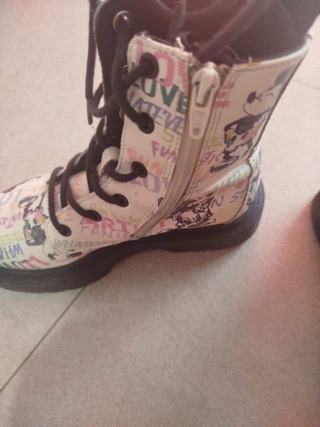 Botines Zara niñaMickey mouse
