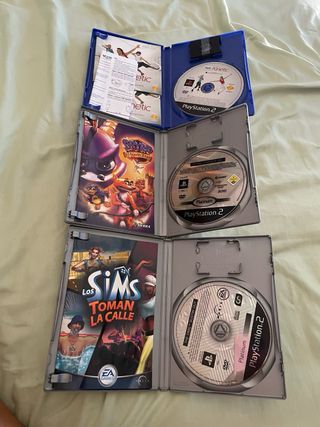 Pack 3 Juegos PS2 - Kinetic, Sims, Spyro