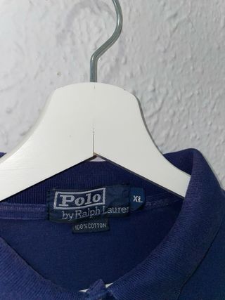 Polo Ralph Lauren Azul Marino Logo Vintage Bordado