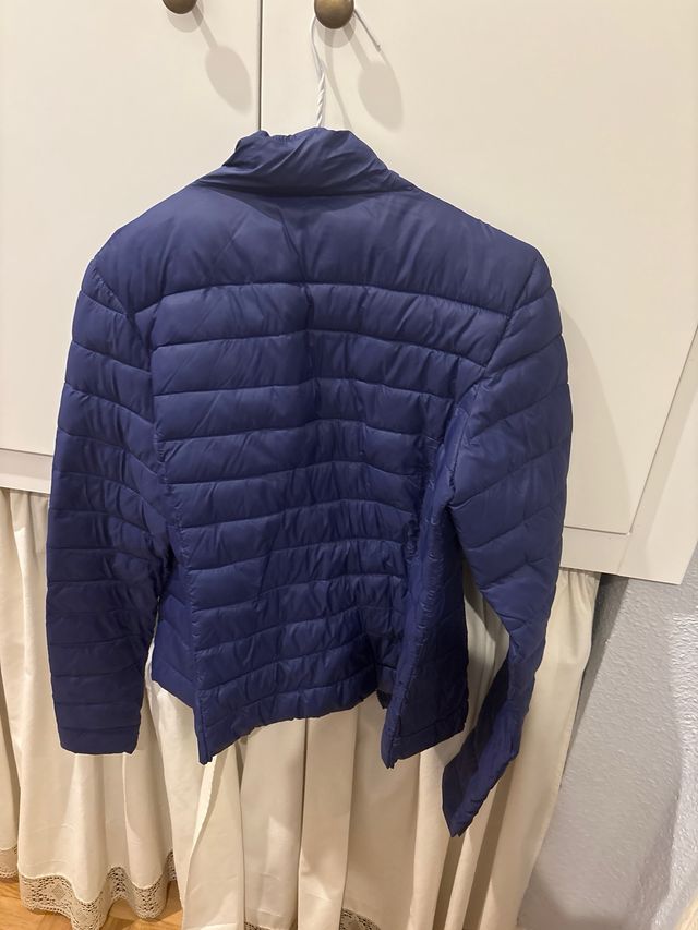 Plumifero azul mujer talla M Lefties