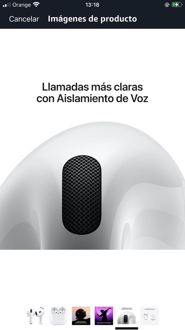 Apple AirPods 4, Auriculares inalámbricos