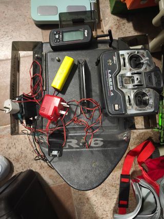 Barco cebo pesca RC + ecosonda