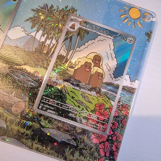 Cornice Pinsir Dugtrio 13×18 plexiglass holo