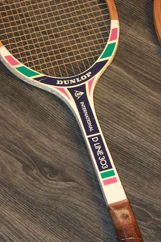 Raqueta de tenis Madera Vintage