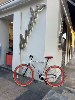 Bicicleta de paseo Fixie: Moderna y con freno