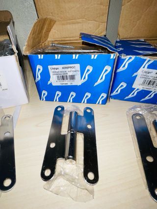 Pernios Niquel 95mm (3 cajas)