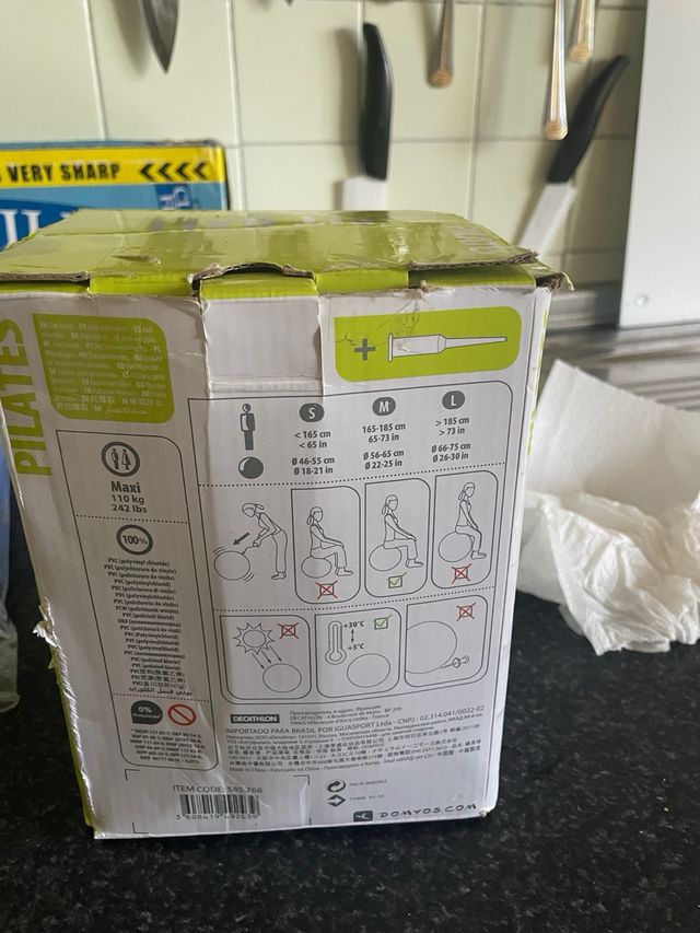 Fit Ball Pilates Anti-Burst M