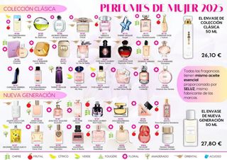 Cosméticos varios: colonia, maquillaje