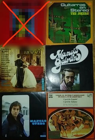 Lote 3€ por los 5 vinilos