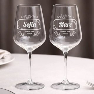 Copas personalizado boda