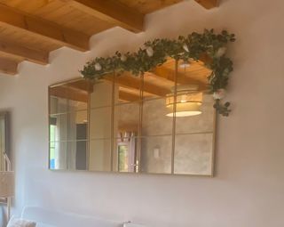 OFERTON! Espejo ventana forja industrial 180x90cm