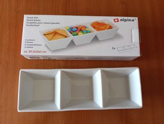 Fuente para aperitivos Navideños  Alpina