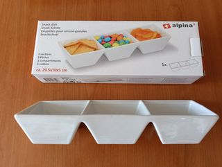 Fuente para aperitivos Navideños  Alpina