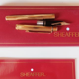 Stilografica Sheaffer placcata oro