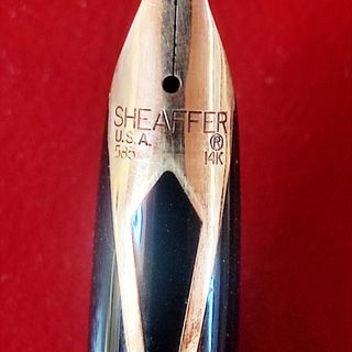 Stilografica Sheaffer placcata oro
