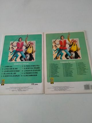 COLECCIÓN EL CORSARIO DE HIERRO 58 NÚMEROS 1987-88