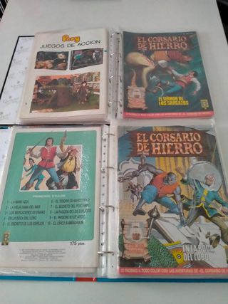 COLECCIÓN EL CORSARIO DE HIERRO 58 NÚMEROS 1987-88
