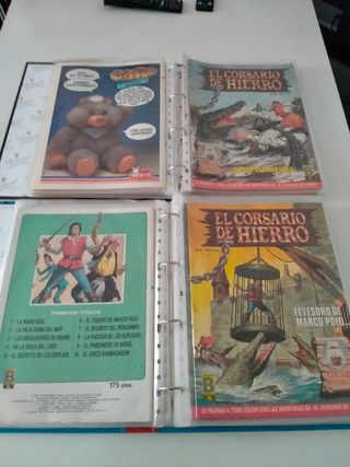 COLECCIÓN EL CORSARIO DE HIERRO 58 NÚMEROS 1987-88