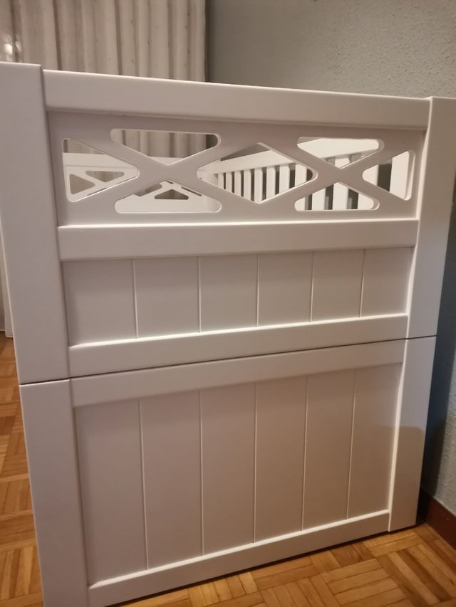 Cuna convertible en cama infantil