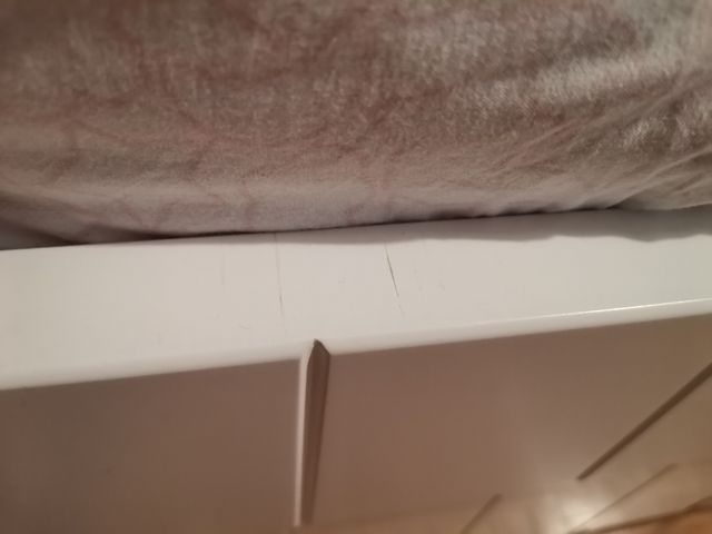 Cuna convertible en cama infantil