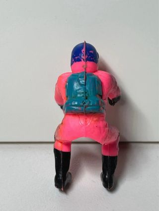 Antiguo motorista juguete