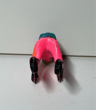 Antiguo motorista juguete