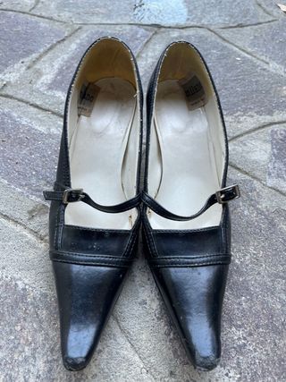 Scarpe Milano nere punta