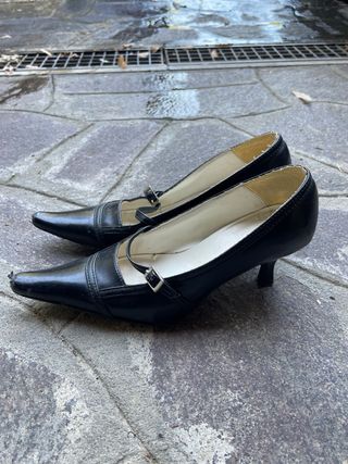Scarpe Milano nere punta