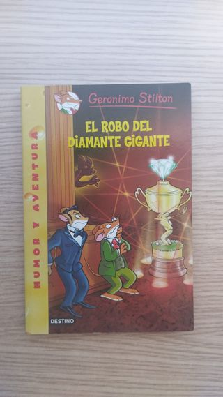 Libro Geronimo Stilton El Robo del Diamante