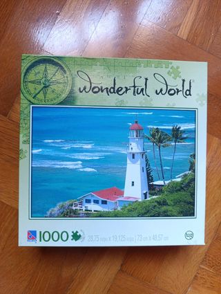 2 Puzzles 1000 piezas - Mundo Maravilloso