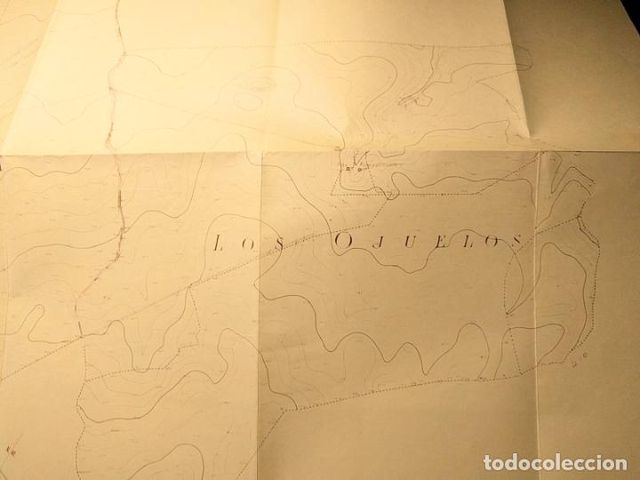 Plano taquimétrico.Proyecto de puesta.Arahal, 1953