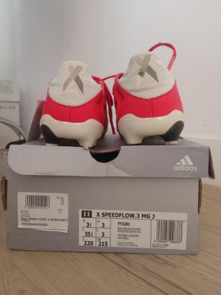 Botas fútbol Adidas niño 35.5