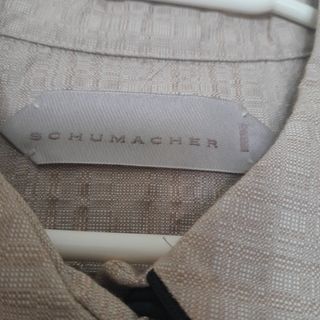 Vestido Schumacher beige