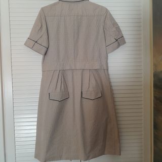 Vestido Schumacher beige