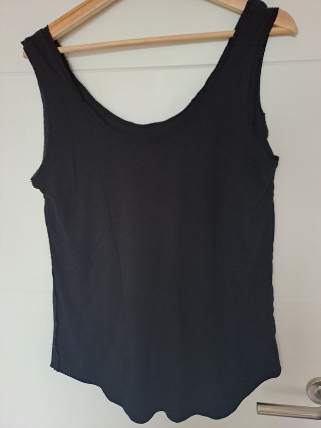 Top negro Promod c/pedrería T-L