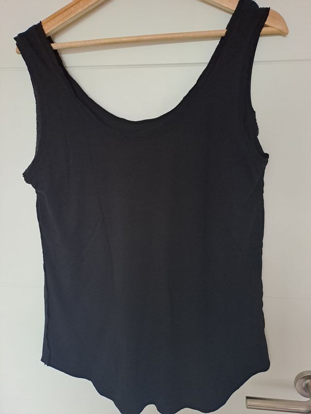 Top negro Promod c/pedrería T-L